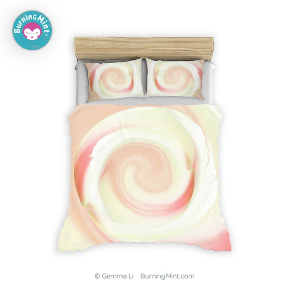 Candy Duvet Covers, Rose Duvet Covers, High-quality Duvet Covers, Lightweight Duvet Covers,  Bedding Sets, Bedroom Décor, Wedding Gifts, Birthday Gifts, Housewarming Gifts, Gifts for Dad, Gifts for Mom, BurningMint Duvet Covers