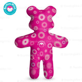 BurningMint™ Plush Doll | High-quality Teddy Bear | Stuffed Doll Christmas Gift | Pink Plush Doll with Smirk [ISO, Fire Certified]