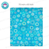 BurningMint™ Fireworks Shower Curtain | Cheerful Shower Curtains For People Who Love Holiday Spirit! (Various Sizes Available)