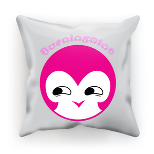 BurningMint® Cute Emoji Girl 1 Sublimation Cushion Cover