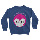 BurningMint® Cute Pink Girl Classic Kids Sweatshirt