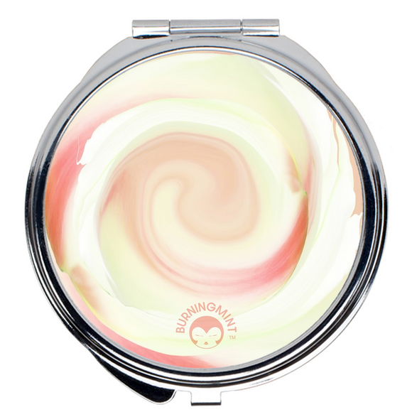 BurningMint™ Compact Mirrors with Rose Design