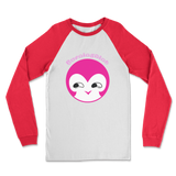 BurningMint® Cute Pink Girl Classic Raglan Long Sleeve Shirt