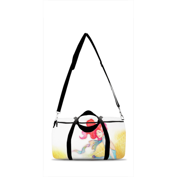 Trendy Duffle Bags with Beautiful Art