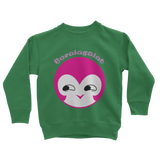 BurningMint® Cute Pink Girl Classic Kids Sweatshirt