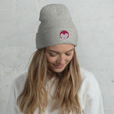 Cuffed Beanie with cool graphics