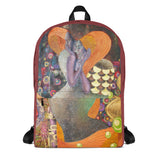 BurningMint™ Backpack with impressionist painting