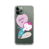 BurningMint® Cute iPhone Cases | Giddy-up Pink Scooter Girl iPhone Case
