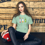 BurningMint® Bella + Canvas Premium Unisex Short Sleeve T-shirt | Energy Level Funny Shirt