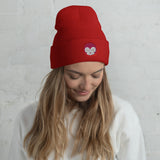 Cuffed Beanie with cool graphics