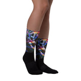 Beautiful Socks with Abstract Art
