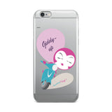 BurningMint® Cute iPhone Cases | Giddy-up Pink Scooter Girl iPhone Case